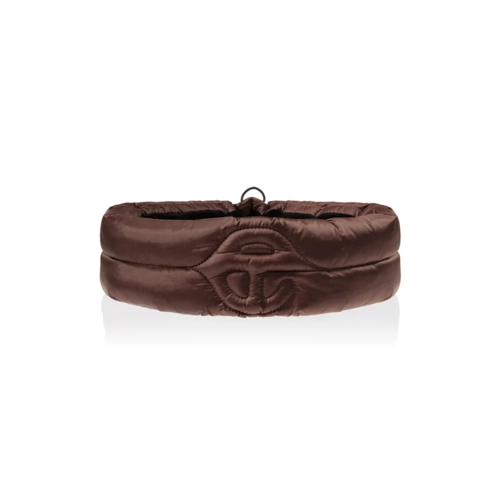 Telfar x Moose Knuckles Puff Headband Color Chocolate - Picture 1 of 2